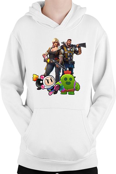 OEM Hanorac Copii Fortnite Brawl Stars Cactus Bomberman Run