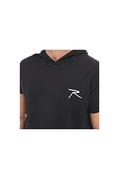 raru Βαμβακερό κοντομάνικο φούτερ με κουκούλα Oculus