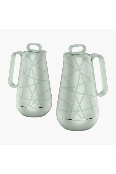 Mister Brand Textured Flask with Lid and Handle - 1.5 L