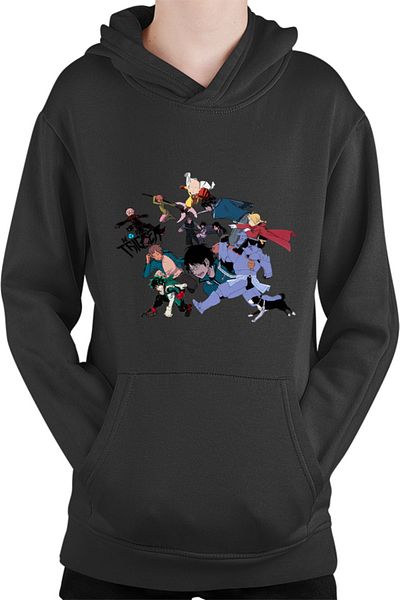 OEM World Trigger Minna-san Protect Earth Super Powers Kids Hoodie