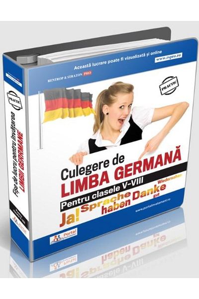 Editura Rentrop&Straton German language textbook for grades V-VIII, C