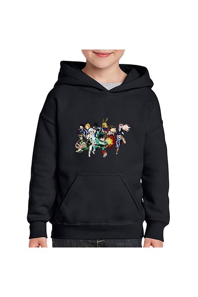 OEM Hanorac copii My Hero Academia Clan Team Manga Romana