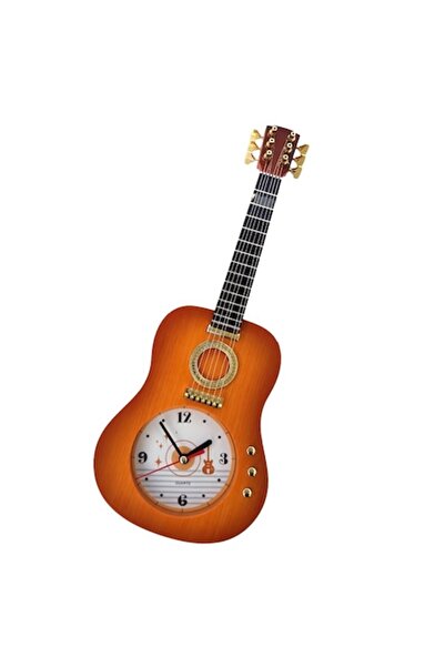 OEM Wall Clock in Guitar Shape, 15x39cm