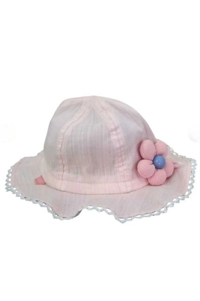 Benittokids Kitti Baby Girl Summer Fedora Hat with Accessories (Age 1-3)