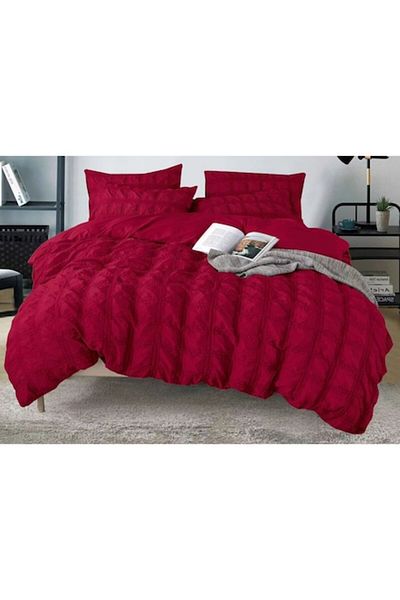OEM Double Bed Linen, Sonia-Home, Finet, Uni, Creponate Model, 6 Pieces