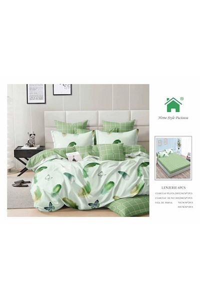 OEM Double Bed Linen Set, 6 Pieces, Multicolor, M27