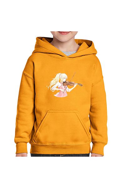 OEM Hanorac copii Vioara Your Lie in April Dragobete Valentines Day