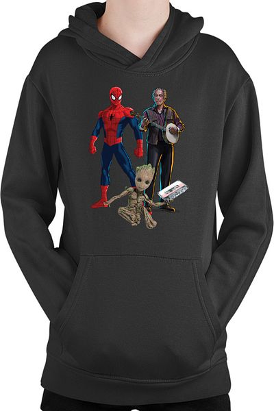 OEM Hanorac Copii Spiderman Music Star Trek Baby Groot
