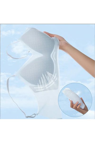 pae Sutien antibacterian din mătase de gheață, ultra subțire, ușor, fără sudură, respirabil