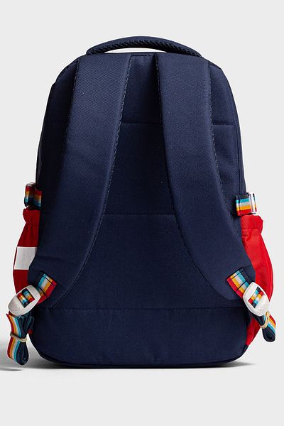 Go Veform Waterproof Multi-Pocket School Bag – Colorful and Comfortable Design Jt2045 Navy Blue