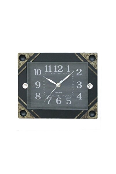 OEM Rectangular wall clock made of plastic, 25 x 22 cm