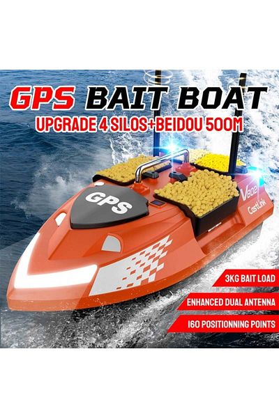 iUni Loď Plantat, Nadit a Momit V802 PRO, GPS, 2 batérie 12000mAh, 4 nádrže, 500m, 2,4GHz RC