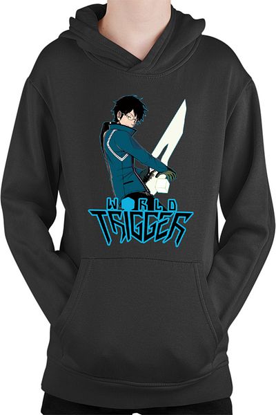 OEM Hanorac Copii World Trigger Mikumo Osamu Sword Weeb