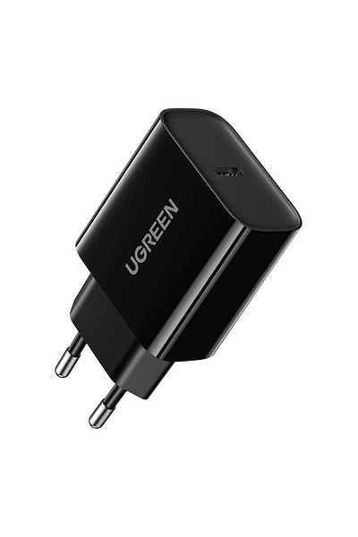 Ugreen Ładowarka sieciowa do telefonu USB-C 20W Power Delivery czarny