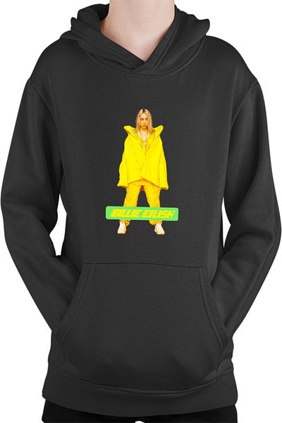 OEM Kids Hoodie Billie Eilish Comfy Fashion Artist Pop Music Album