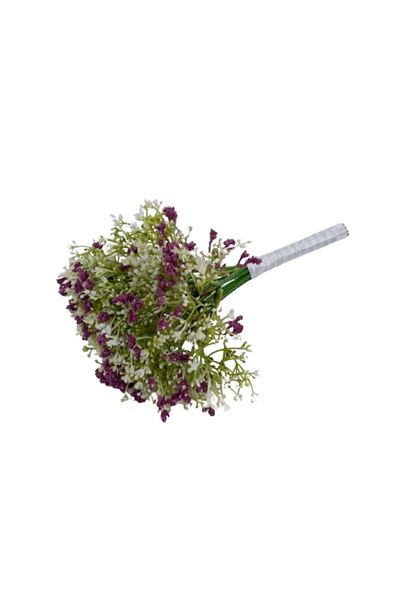 OEM Buchet de flori de mireasă, 12 fire, 20x30 cm, multicolor