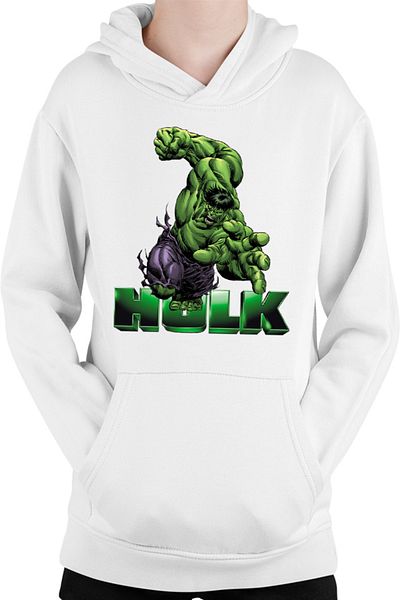 OEM Hulk Marvel Comics Stan The Incredible Hulk Kids Hoodie