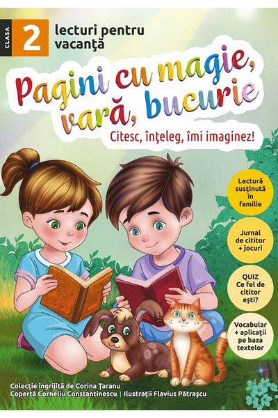 Editura Sinapsis Pages with magic, summer, joy. Readings for the cow