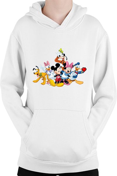 OEM Hanorac Copii Mickey Mouse Group Photo Memory Pluto Donald Gooffy