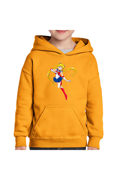 OEM Usagi Tsukino Sailor Moon Anime Leader Kids Sweatshirt