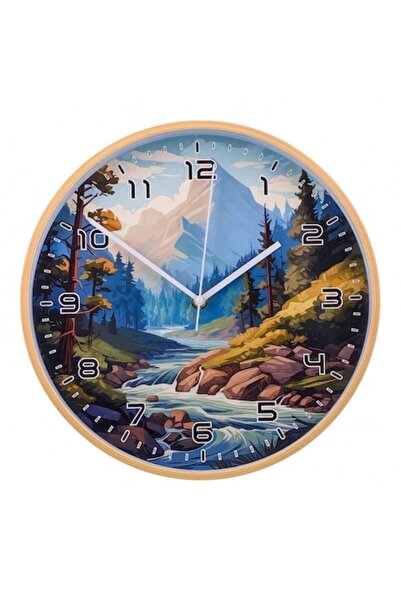 OEM Wall Clock with Landscapes