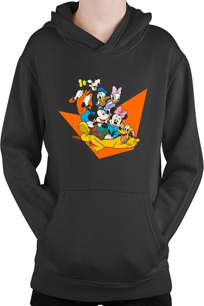OEM Children's Sweatshirt Mickey Mouse Friends Gooffy Minnie Lucy Donald Duck
