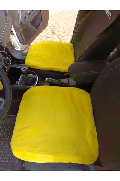 Oto Aksesuarcım Μαλακό βελούδινο κάλυμμα καθίσματος αυτοκινήτου με μαλακό χνο...