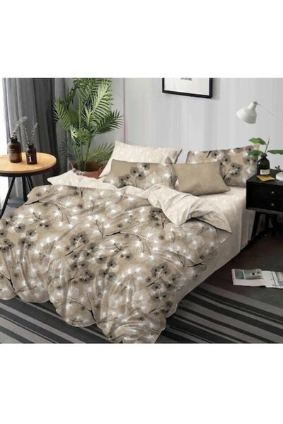 OEM Double Bed Linen, 6 Pieces, 2 Persons, 245x250 cm, Multicolor, M5