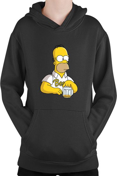 OEM Hanorac Copii The Simpsons Beer Dad Night Dinner Stream Netflix