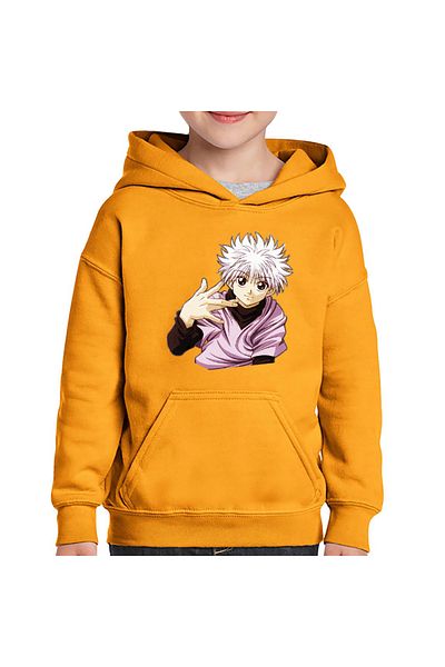 OEM Hanorac copii Killua Zoldyck Hunter x Hunter Valentines Day Anime