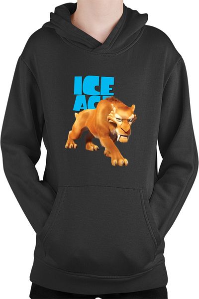 OEM Hanorac Copii Ice Age Logo Lion Antic Animal Fluffy Huge