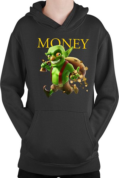OEM Hanorac Copii Clash of Clans Money Monster Collect Economy