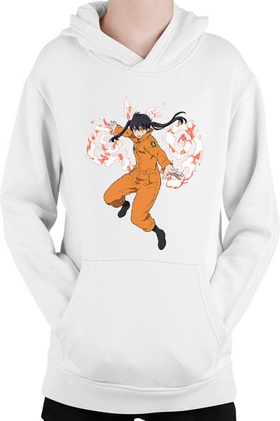 OEM Hanorac Copii Fire Force Kotatsu Tamaki Animeg Japan Tokyo