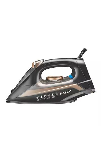 HALEY Fier de călcat electric de 2200w, mic, portabil, de înaltă calitate, cu abur, puternic pentru hoteluri