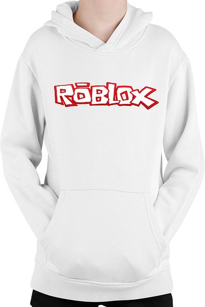 OEM Roblox Kids Hoodie Logo Open World Multiplayer