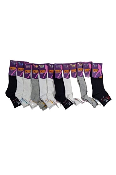 OEM Set 20 pairs of women's long socks, multicolor, size 36-41
