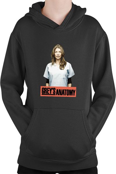 OEM Grey's Anatomy Pompeo Doctor Logo Save Shonda Hoodie for Kids