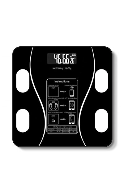 eOptima Cântar de baie BC180 cu Bluetooth