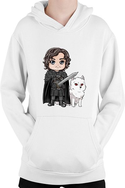 OEM Hanorac Copii Game of Thrones Wolf Chibi Fighter