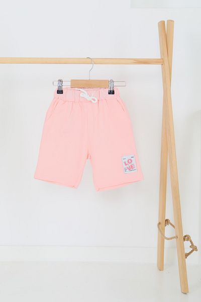TOFİSA Girl's Powder Printed Shorts - 27332