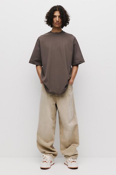 Pull & Bear Extra loose short sleeve T-shirt