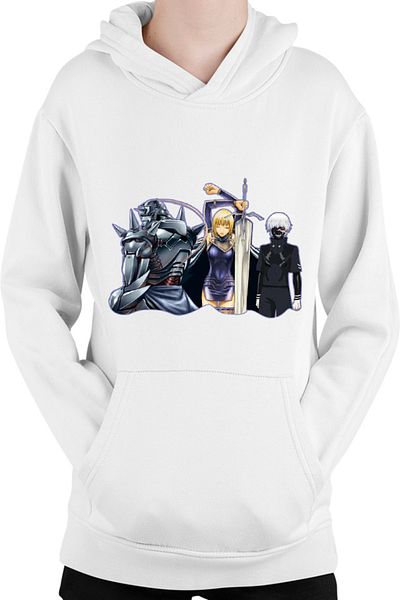 OEM Hanorac Copii Claymore Clare FMA Alphonse Tokyo Ghoul Manga
