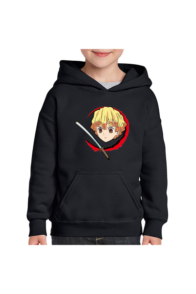 OEM Hanorac copii Demon Slayer Zenitsu Agatsuma Bebe Karate