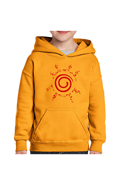 OEM Hanorac copii Naruto Shippuden Boruto Simbol Logo Sasuke