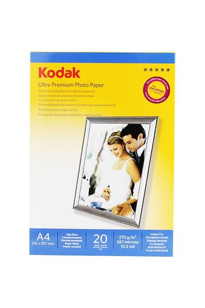 Kodak Hârtie foto Hartie Foto Rc A4 20 Coli 270g/m² Ultra Premium, lucioasă
