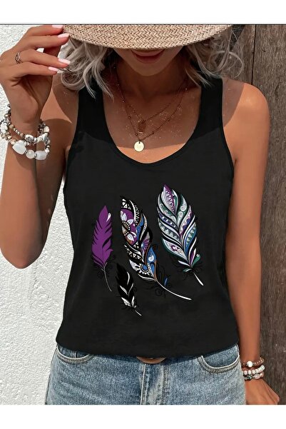 NOFLEN ΓΥΝΑΙΚΕΙΟ T-SHIRT TUY PRINTED