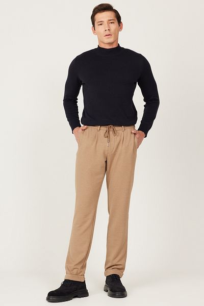 AC&Co / Altınyıldız Classics Six Stars Classics Mink Men's Trousers