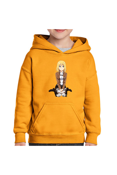 OEM Hanorac copii Attack on Titan Annie Blonde Anime Girl