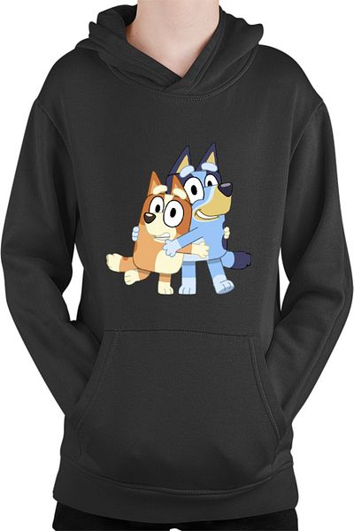 OEM Hanorac Copii Bluey Hugging Dogs Animals Playful Adorable Disney