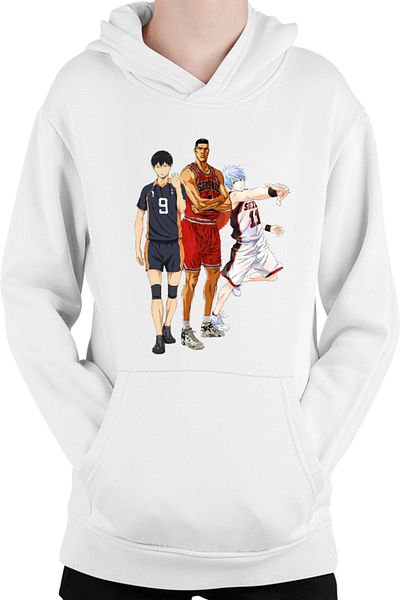 OEM Hanorac Copii Slam Dunk Kuroko No Basket Sport Anime